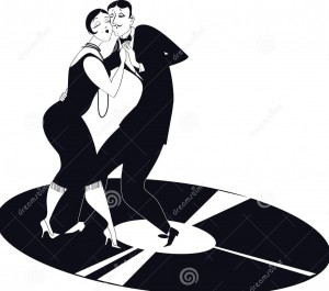 tango-di-dancing-delle-coppie-su-un-annotazione-di-vinile-40607763